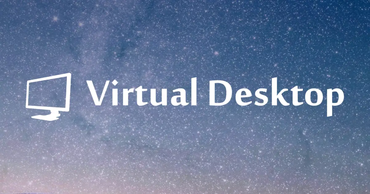 Oculus virtual hot sale desktop not working